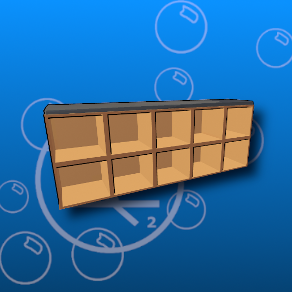 Free Stylized Shoe Storage Prefab