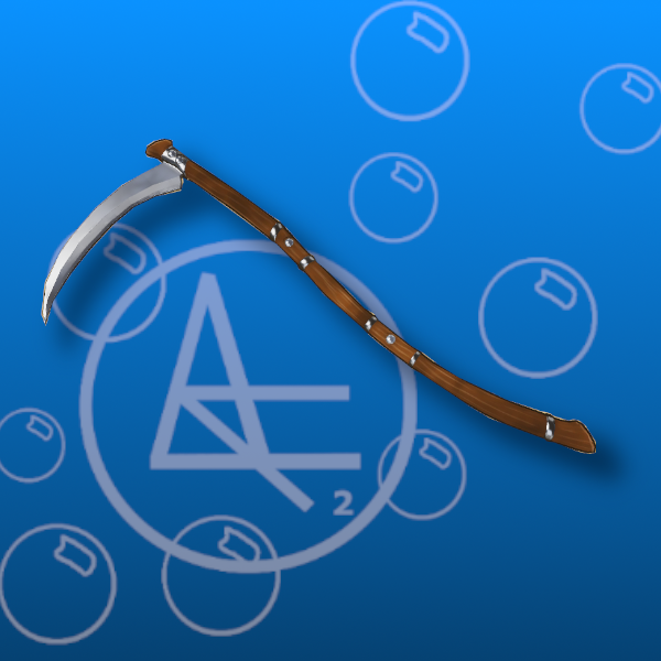 Free Stylized Scythe Prefab