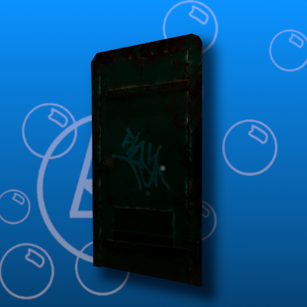 Free Rusty Door Prefab