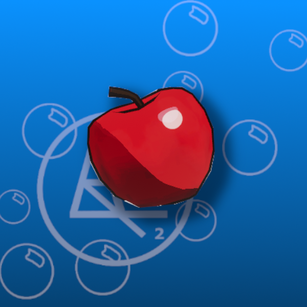 Free Stylized Apple Prefab