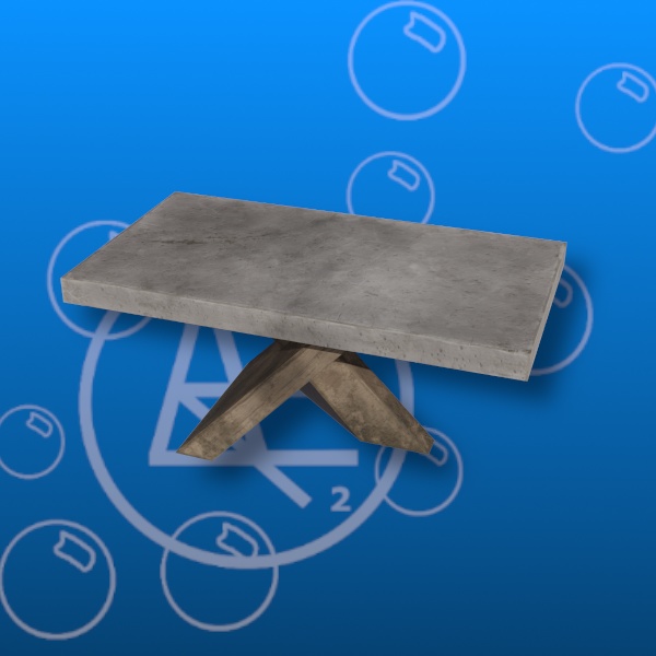 Free Concrete Table Prefab
