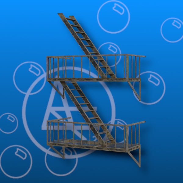 Free Fire Escape Prefab