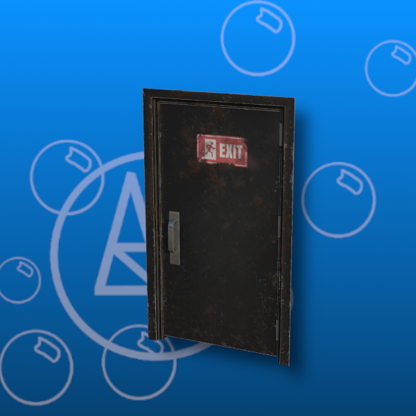 Free Back Alley Door Prefab