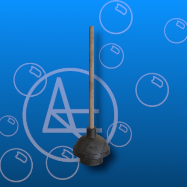 Free Black Plunger Prefab