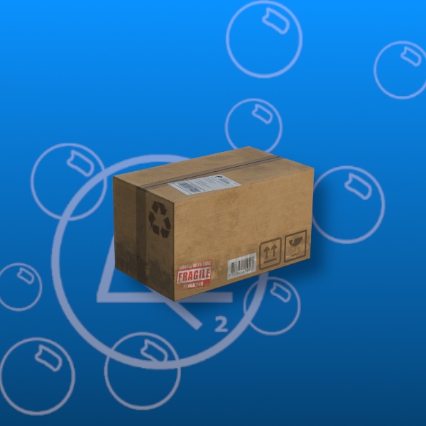Free Cardboard Box 3 Prefab