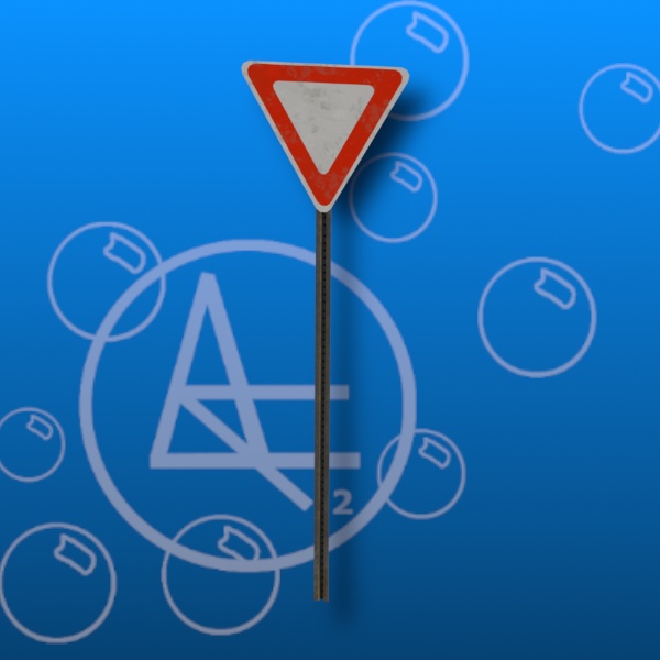 Free Yield Sign Prefab