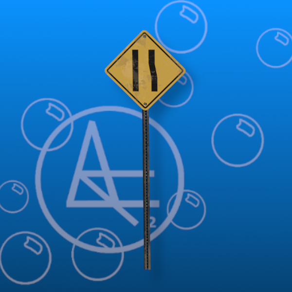 Free Merge Sign Prefab