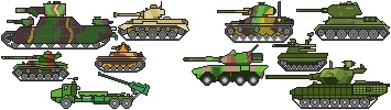 戦車チップ詰め合わせ(60種類)