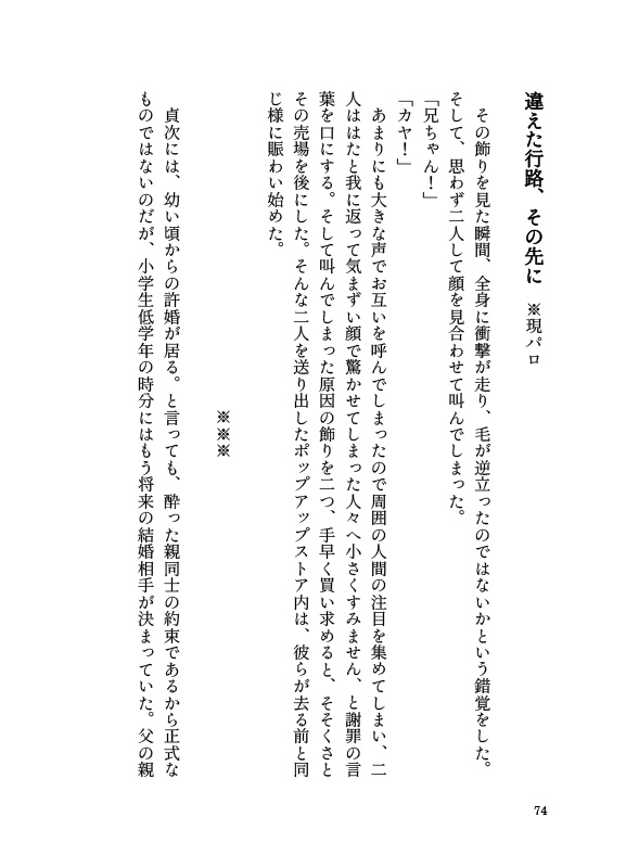 【匿名配送】すべての夜はあの暁へと繋がって