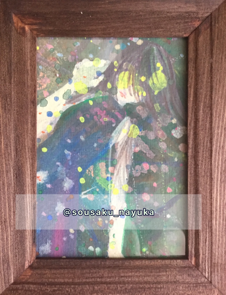 オリジナルアクリル原画(L判サイズ 額入り)