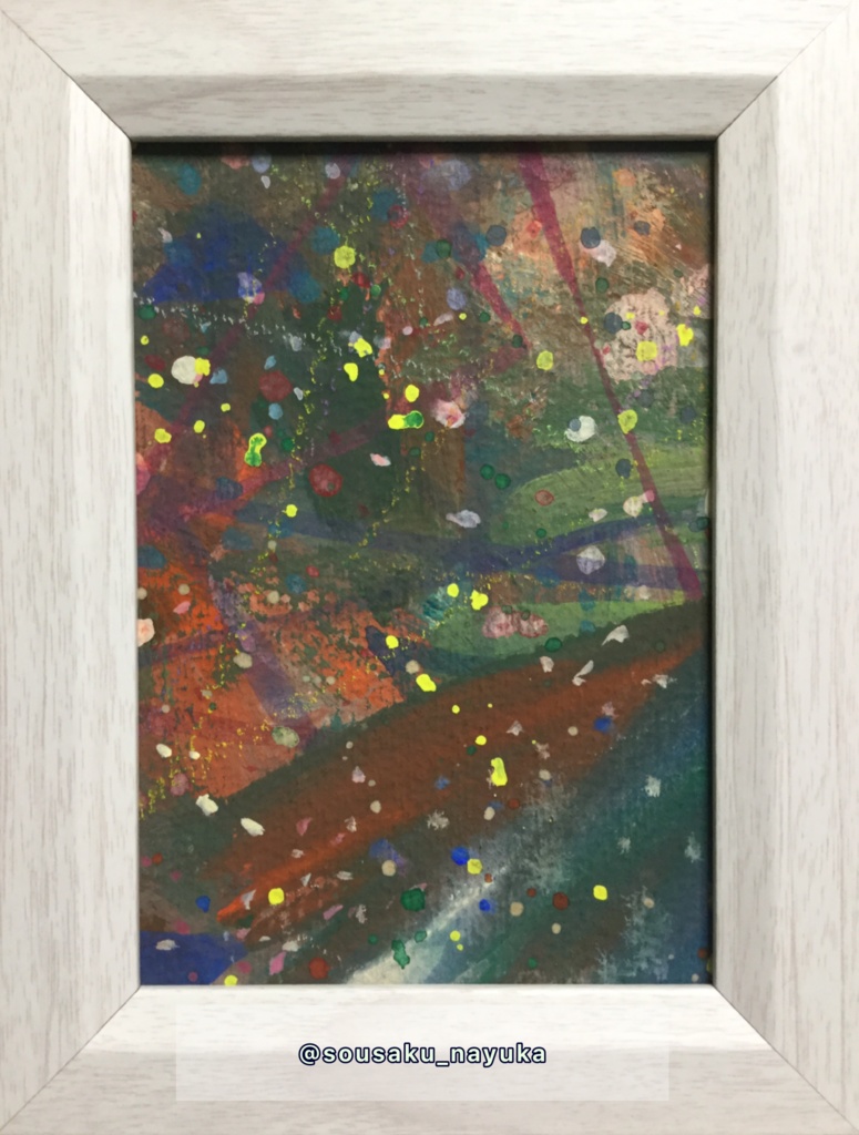 オリジナルアクリル原画(L判サイズ 額入り)