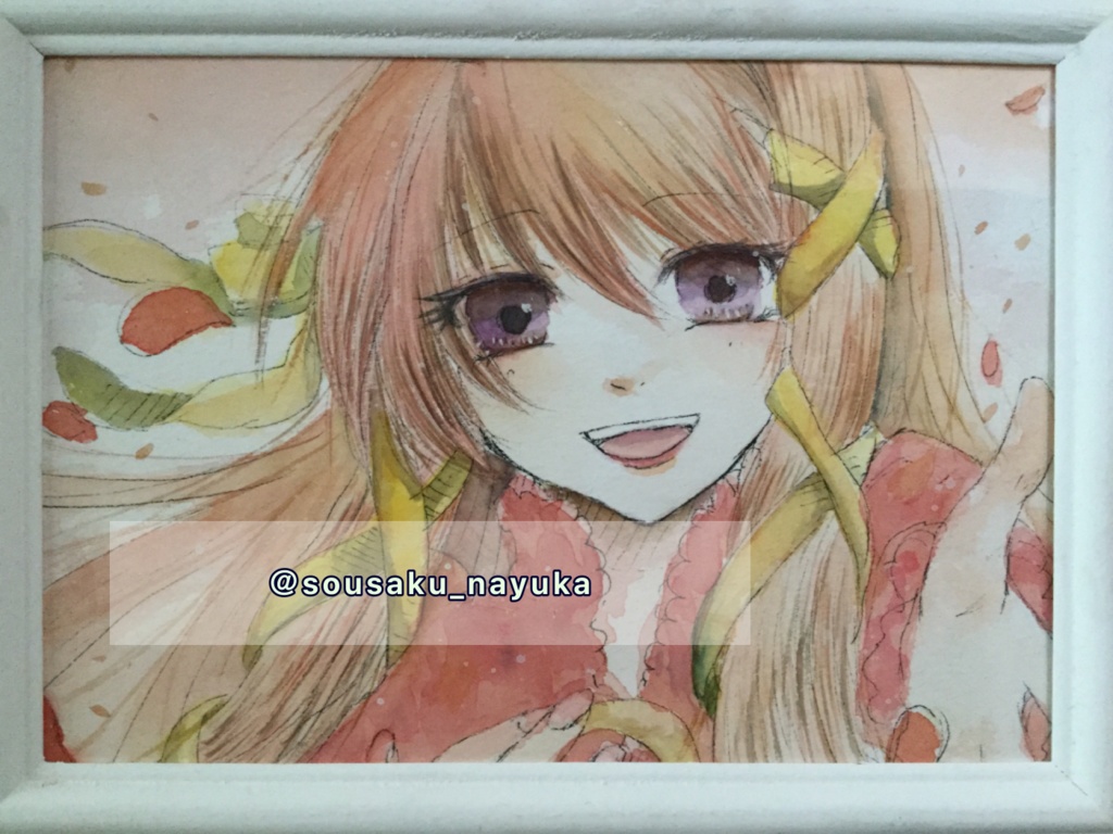 アクエリアンエイジ  結城望 アナログA5原画（ファンアート）