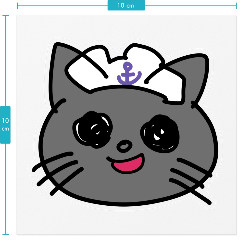 【非公式】NEKOステッカー手描き風『ホロライブ』