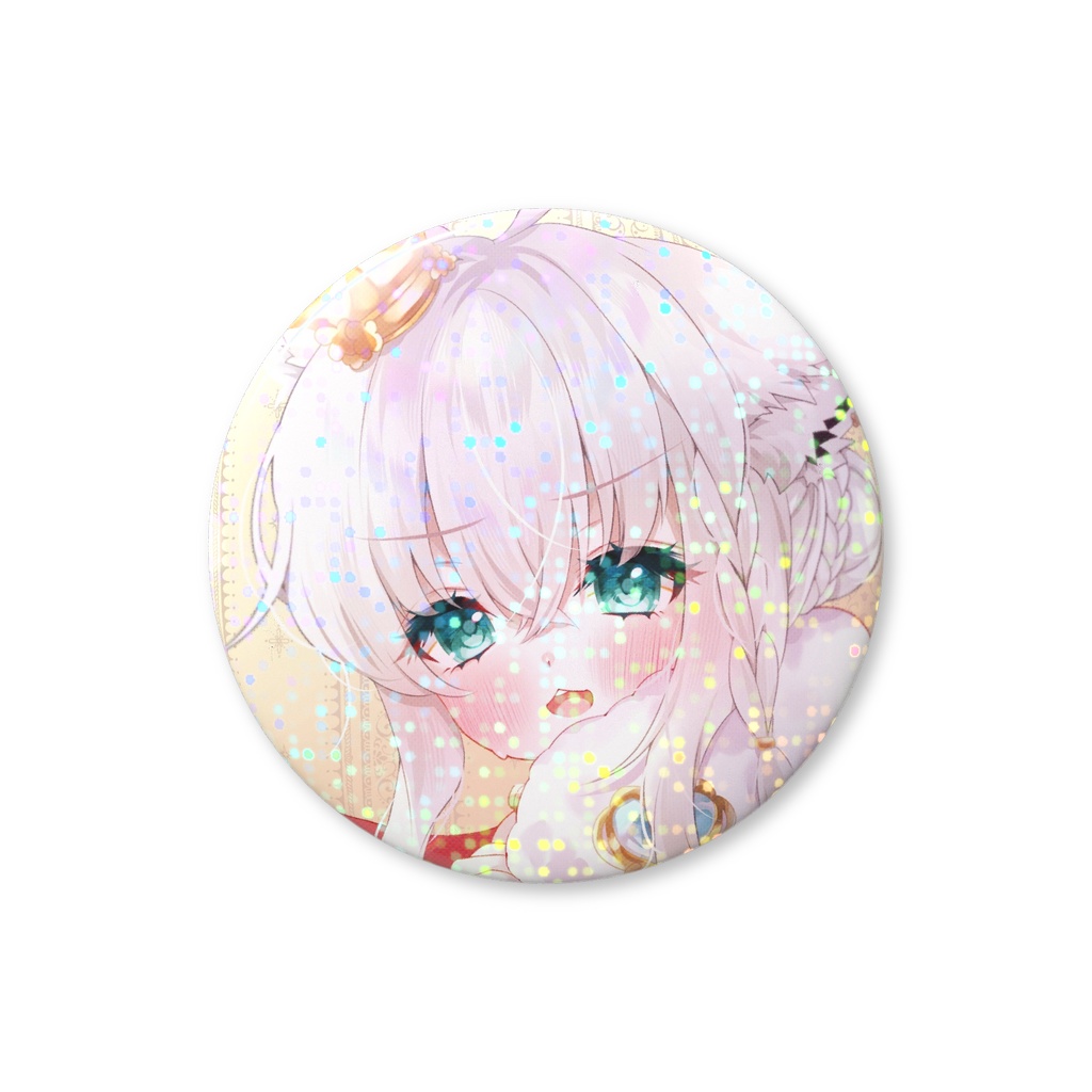 フブキングダム☆キラキラ缶バッチ