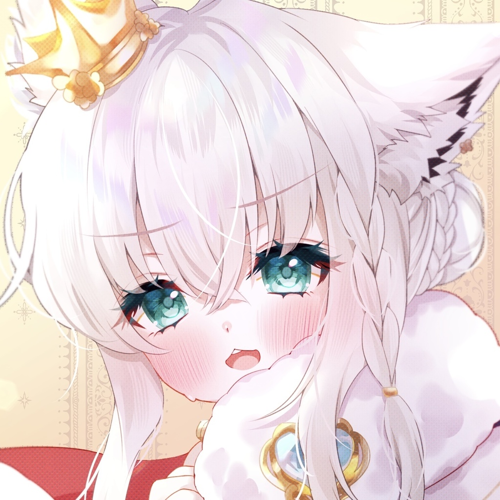 フブキングダム☆キラキラ缶バッチ
