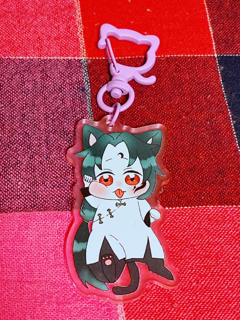しゃびにゃんアクキー