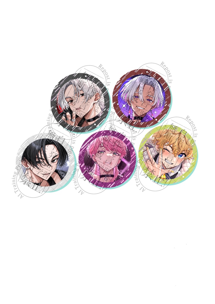 【非公式】缶バッジ