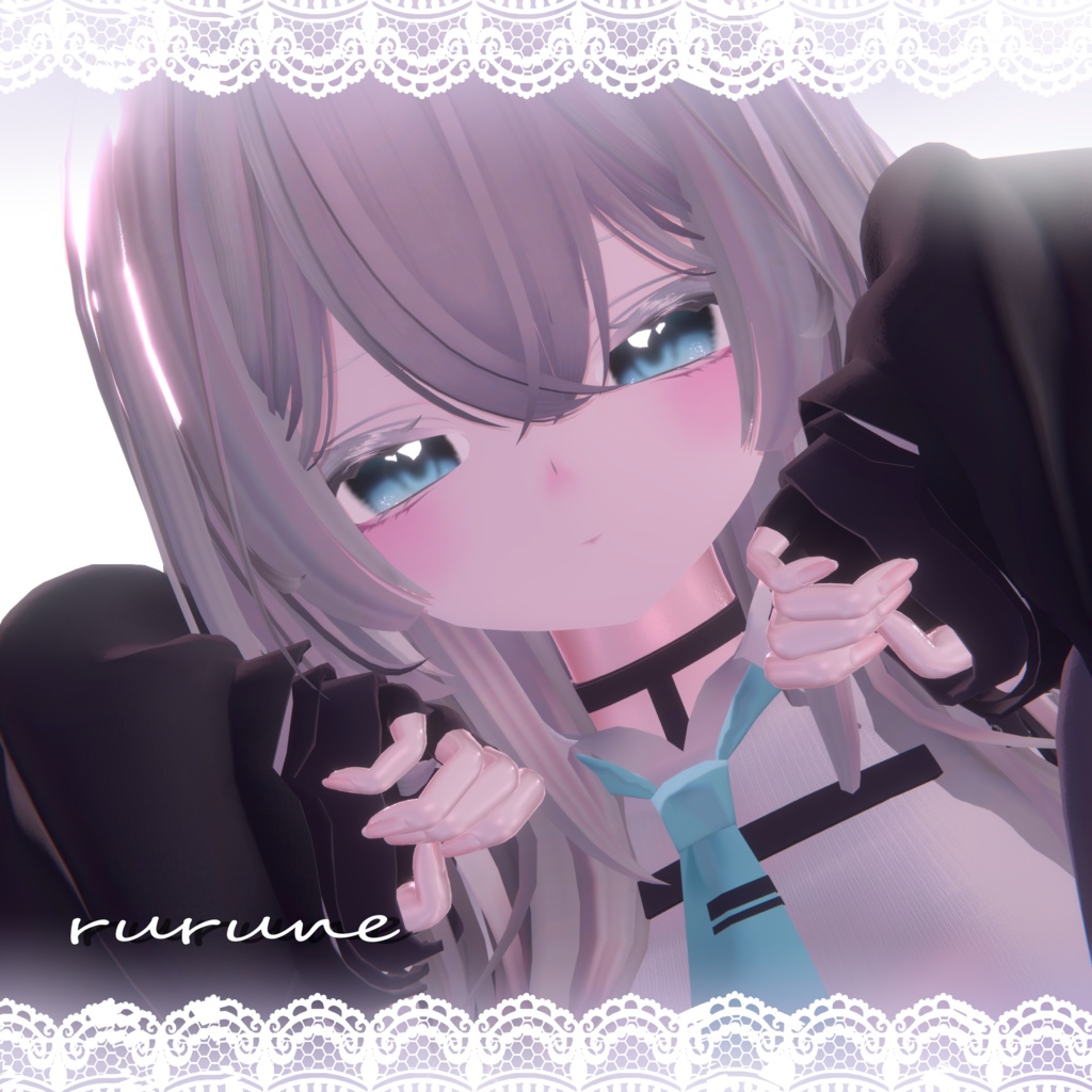 【5アバター対応】uru heart eye texture