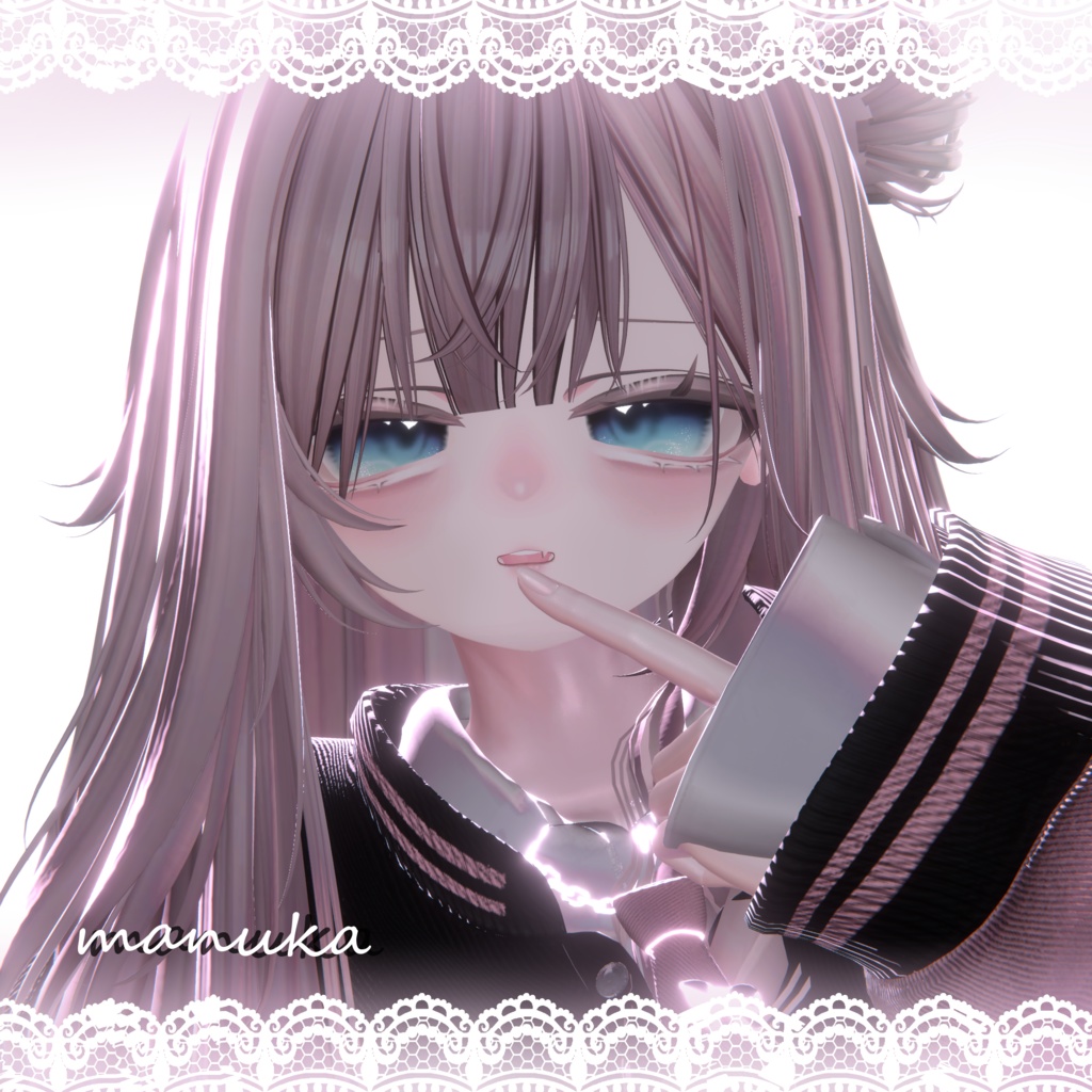 【5アバター対応】uru heart eye texture