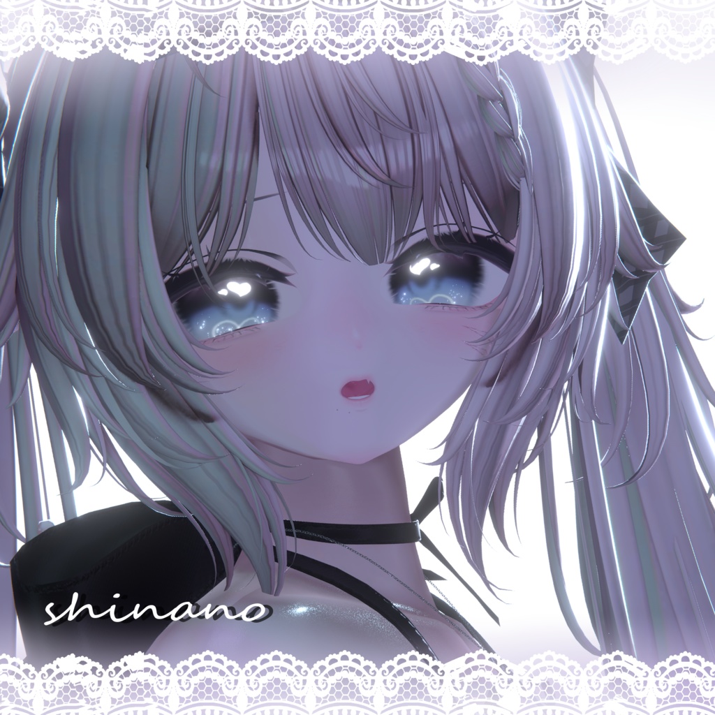 【5アバター対応】uru heart eye texture