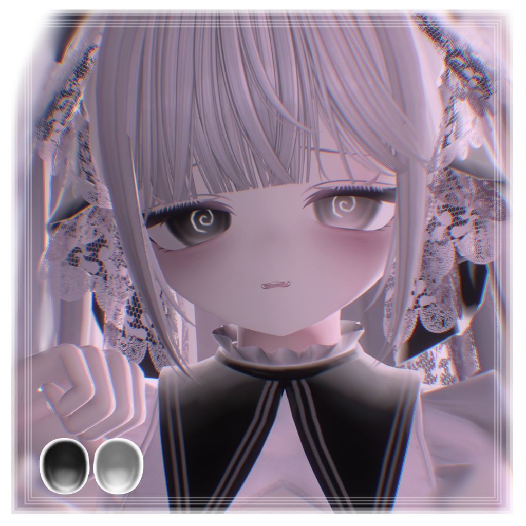 【8アバター対応】gurugurueye texture