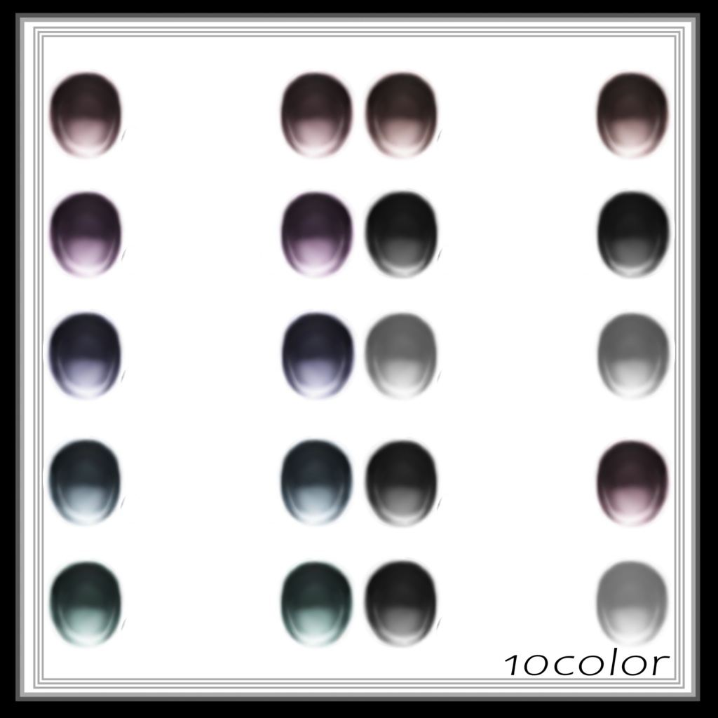 【8アバター対応】gurugurueye texture