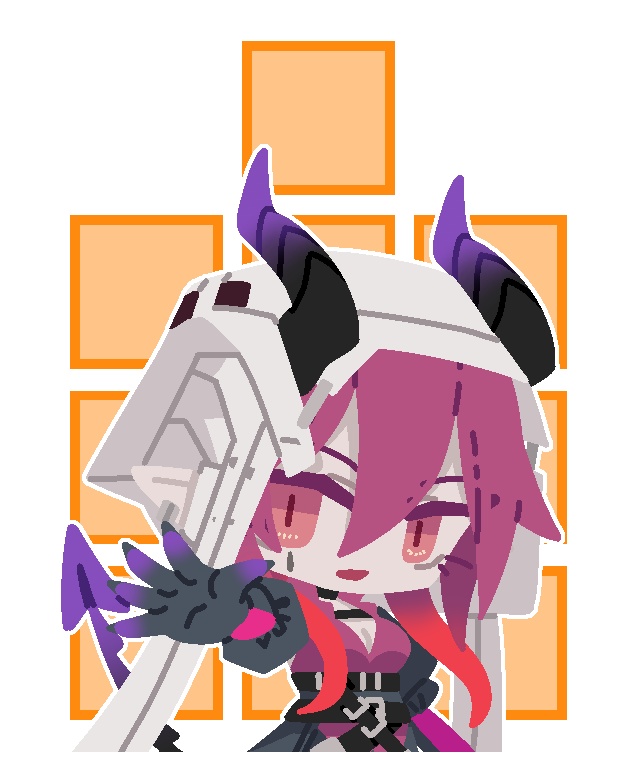 [アークナイツ]アスカロン　アクリルメモスタンド