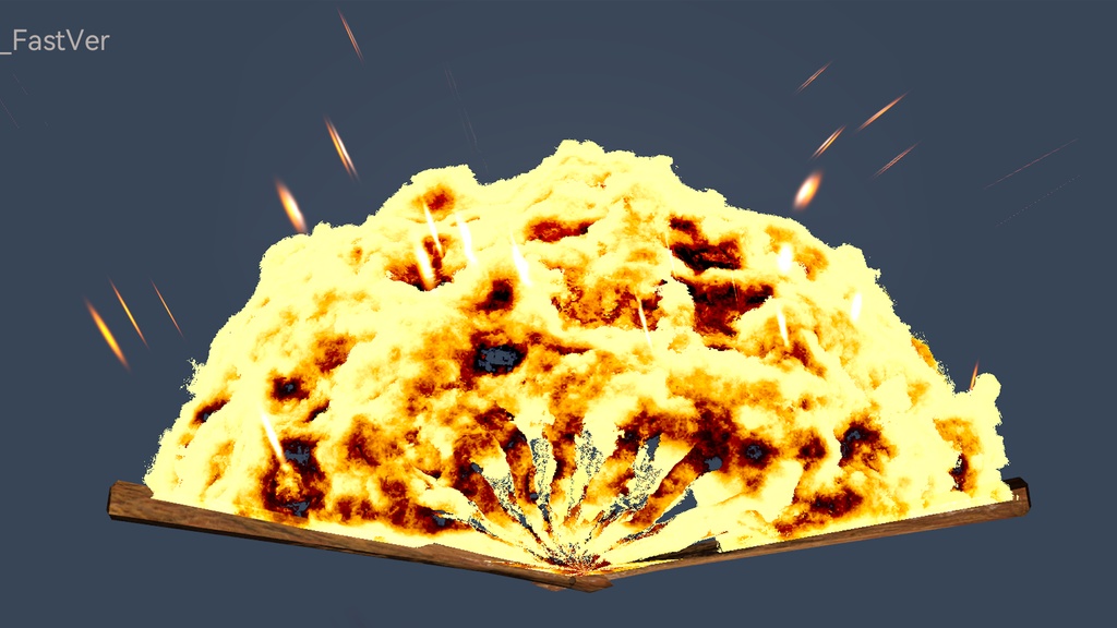 凤凰火扇 Phoenix Fire Fan Unity Shader