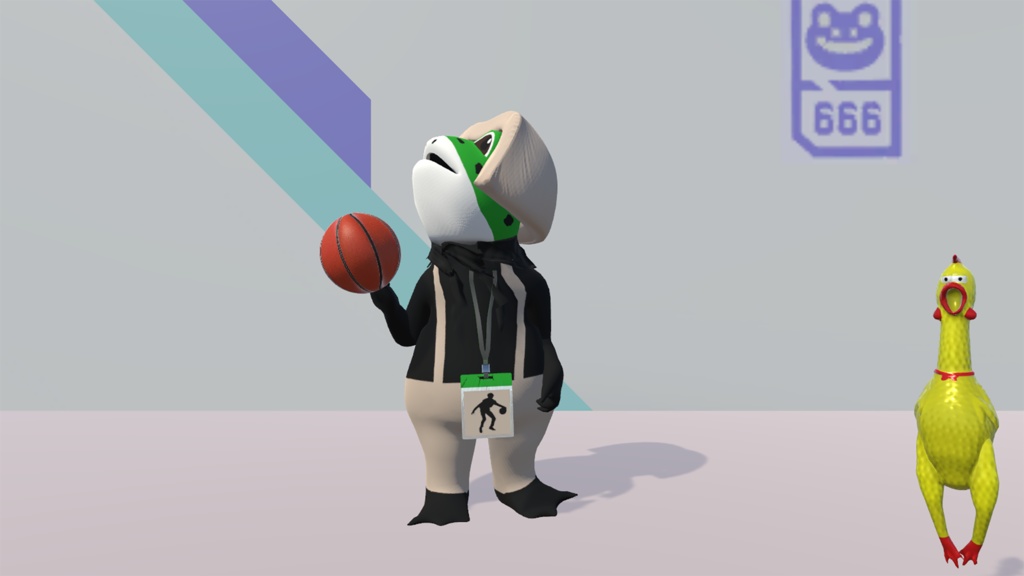 鸡你太美蛙 / 小黒子のカエル / iKun Costumed Frog