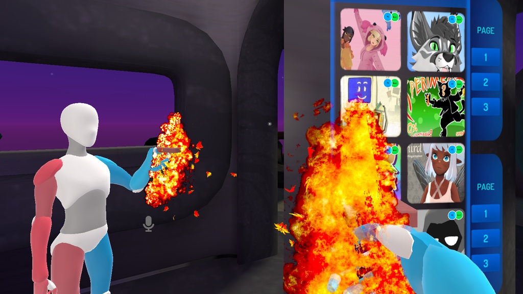 Fire Fan of Papilio Charontis 彼岸蝶の火扇 Unity Particle Systems