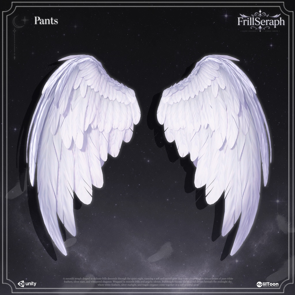 🔴On Sale 🪽《 Frill Seraph》「白羽のフリルセラフ」【21 Avatar】