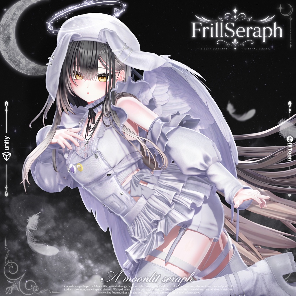🔴On Sale 🪽《 Frill Seraph》「白羽のフリルセラフ」【21 Avatar】
