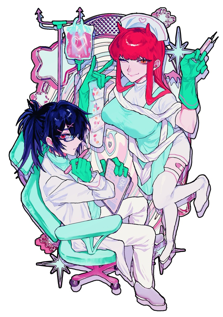 OCドクターナース ステッカー