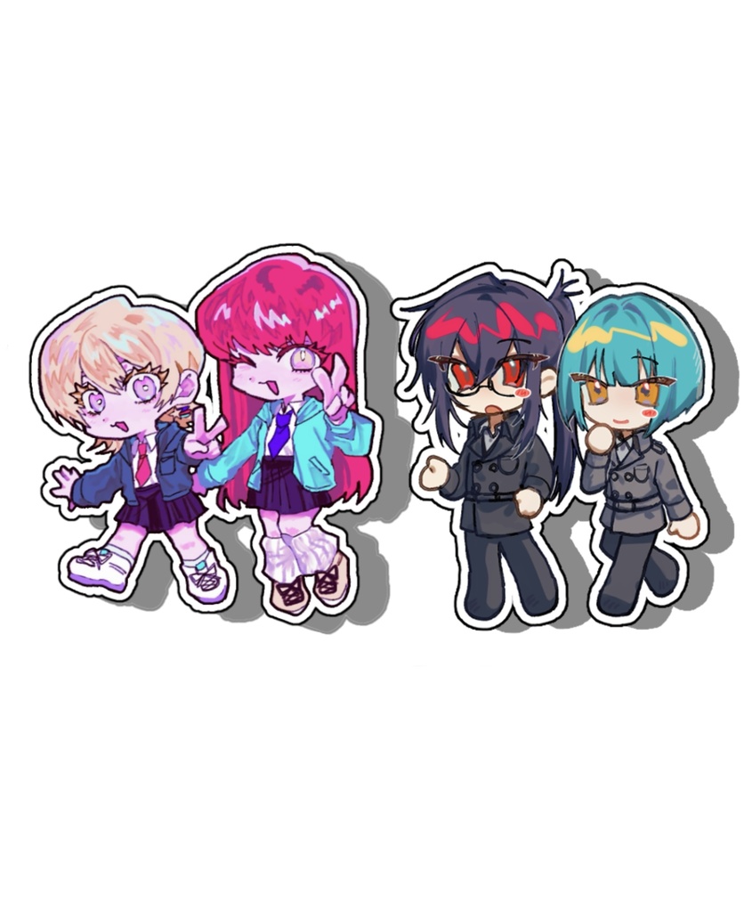 NIKOMI utö OCコラボステッカー