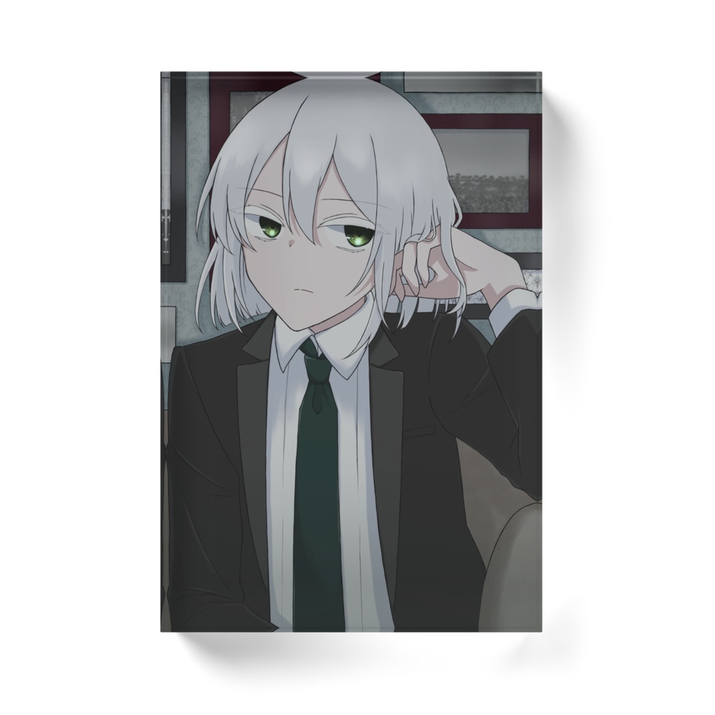 202302 モノクロ アクリルブロック