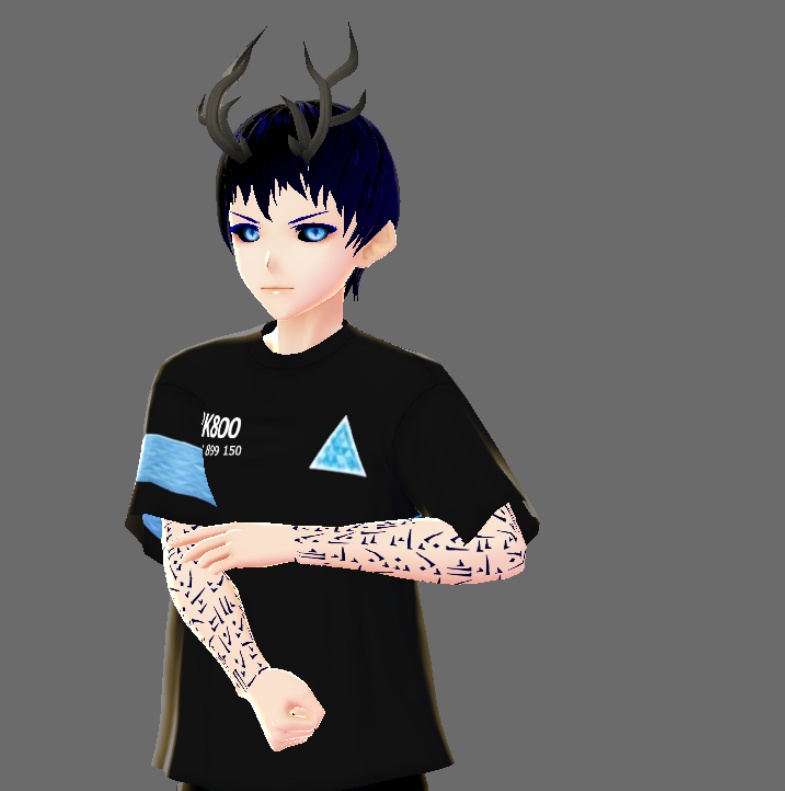 Vroid Detroit T-shirt