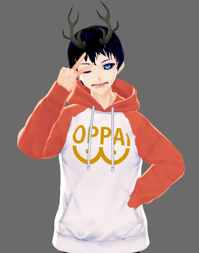 vroid oppai saitama hoodie