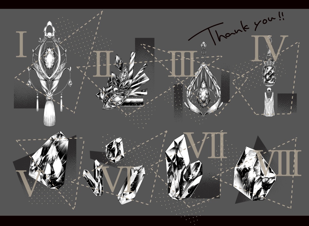 宝飾にまつわる素材集