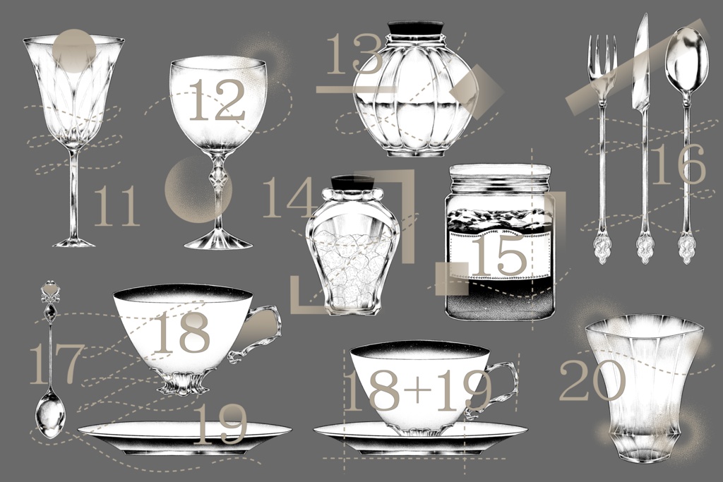 器にまつわる素材集