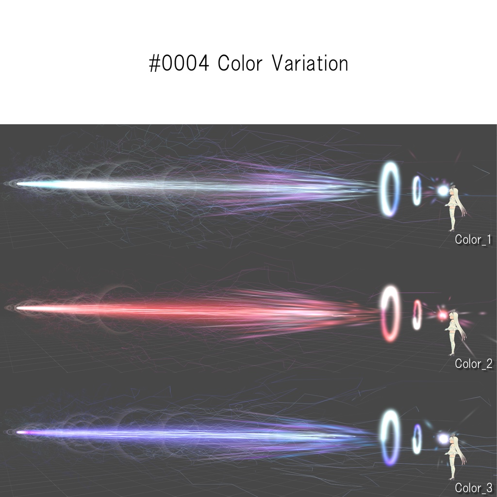 YUYULAB #0004 Particle パーティクルビーム 【VRchat想定】