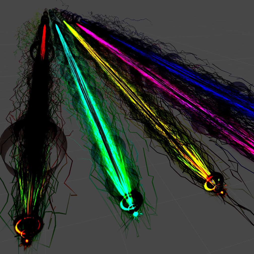 YUYULAB #0004 Particle パーティクルビーム 【VRchat想定】