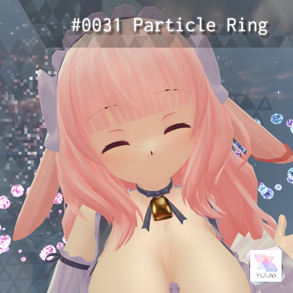 YUYULAB #0031 Particle パーティクルブレスレット 【VRchat想定】