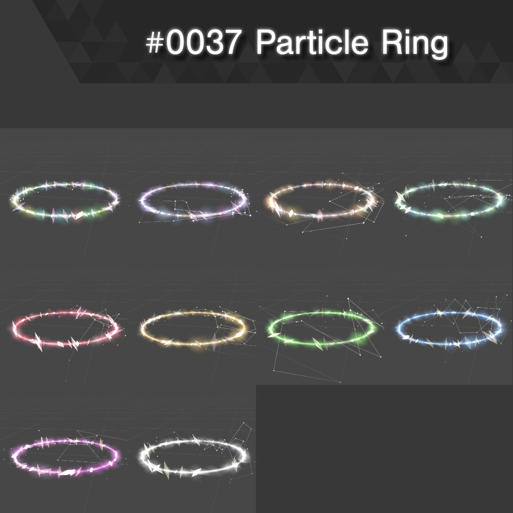 YUYULAB #0037 Particle パーティクルブレスレット 【VRchat想定】