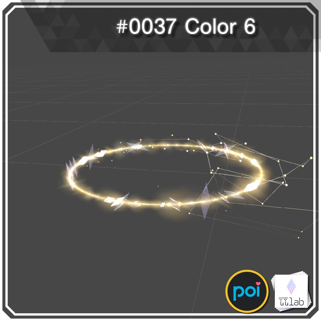 YUYULAB #0037 Particle パーティクルブレスレット 【VRchat想定】