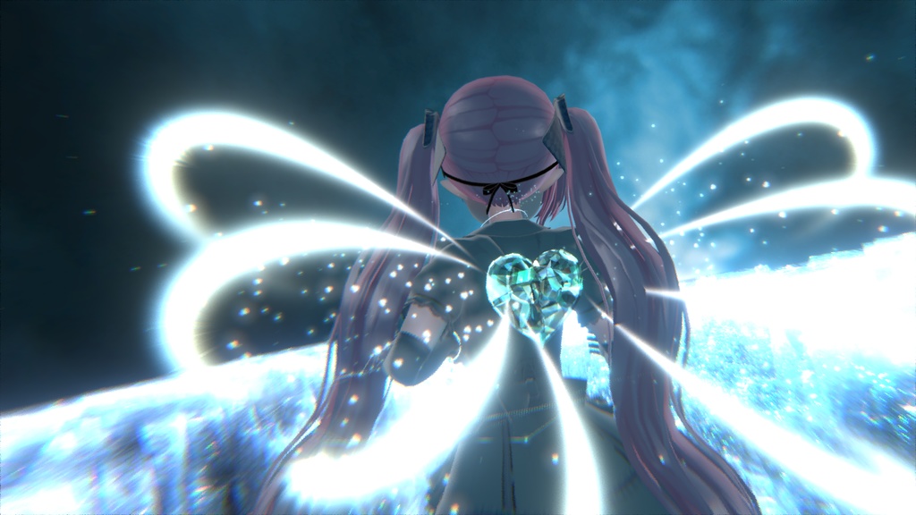 YUYULAB #2060 Accessory ハートアクセサリセット 【VRchat想定】