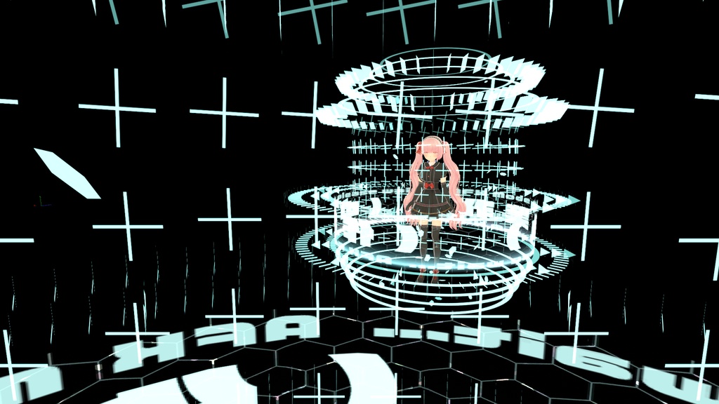 YUYULAB #0070 Effect AFKディスプレイ 【VRchat想定】