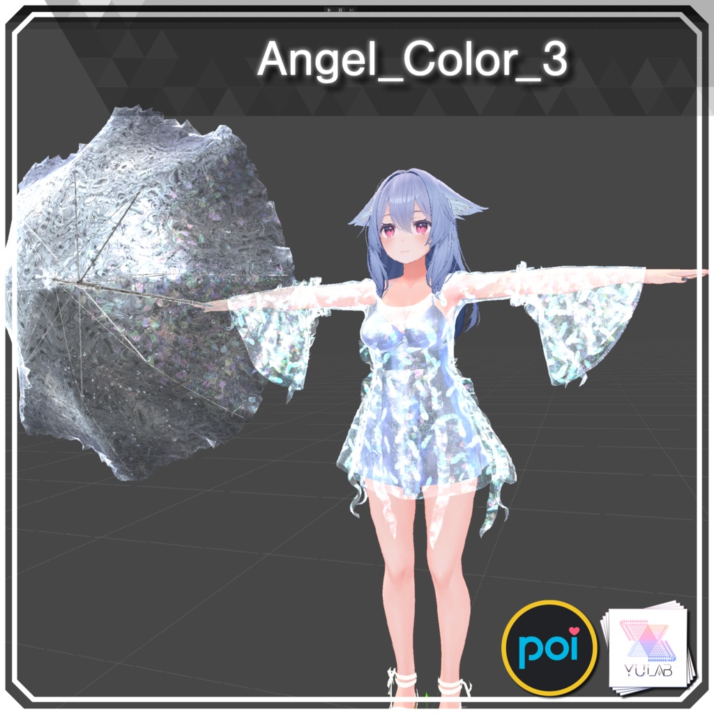 YUYULAB #3079 Material コスチュームマテリアル 【VRchat想定】