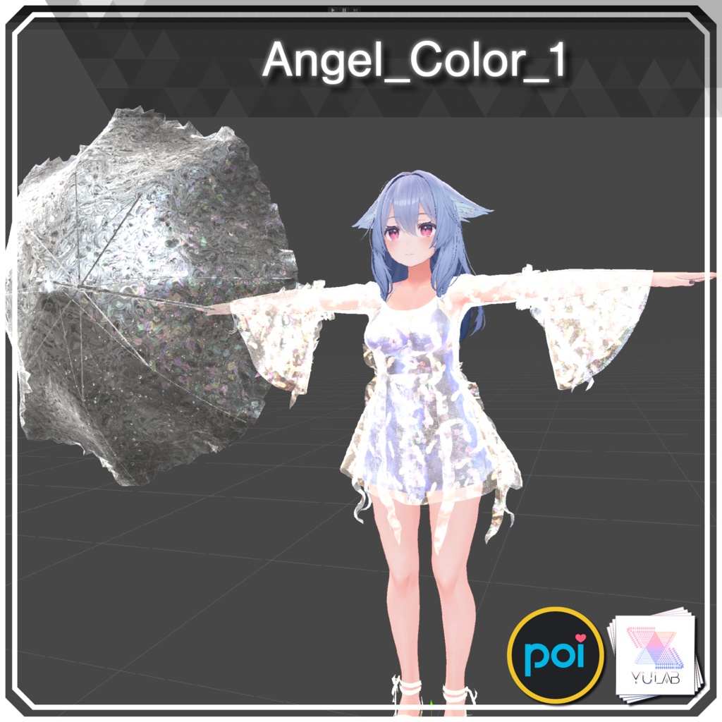 YUYULAB #3079 Material コスチュームマテリアル 【VRchat想定】