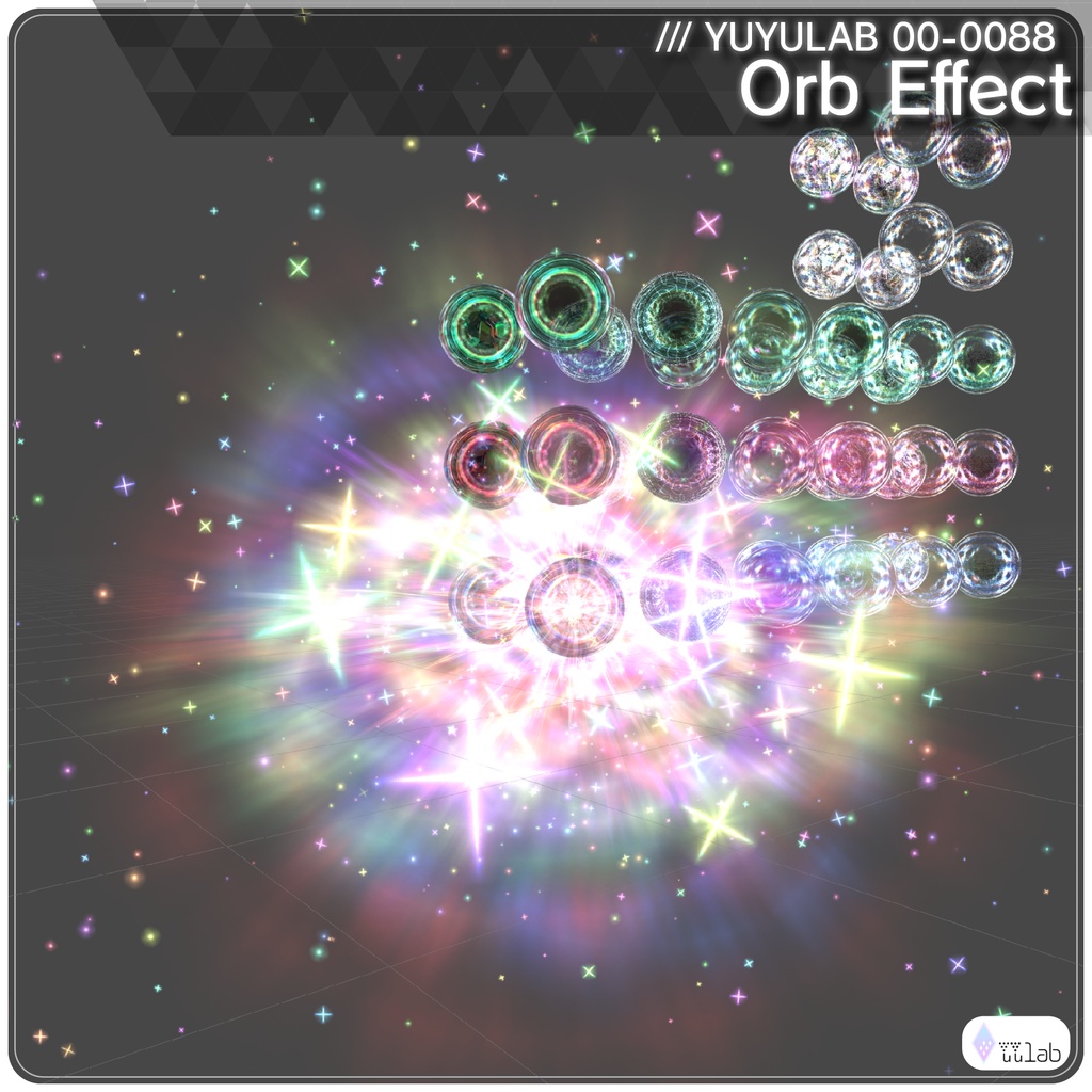 YUYULAB 00-0088 Effect オーブエフェクト 【VRchat想定】