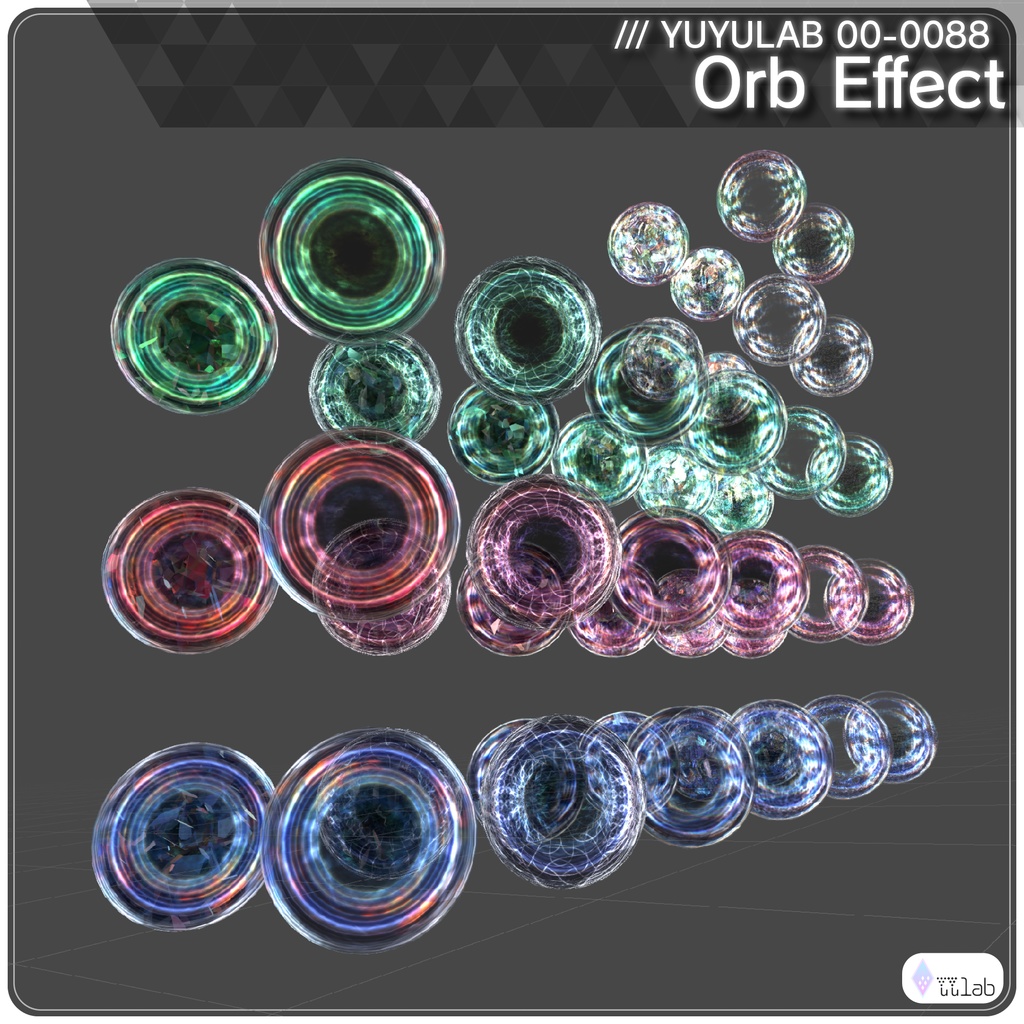YUYULAB 00-0088 Effect オーブエフェクト 【VRchat想定】